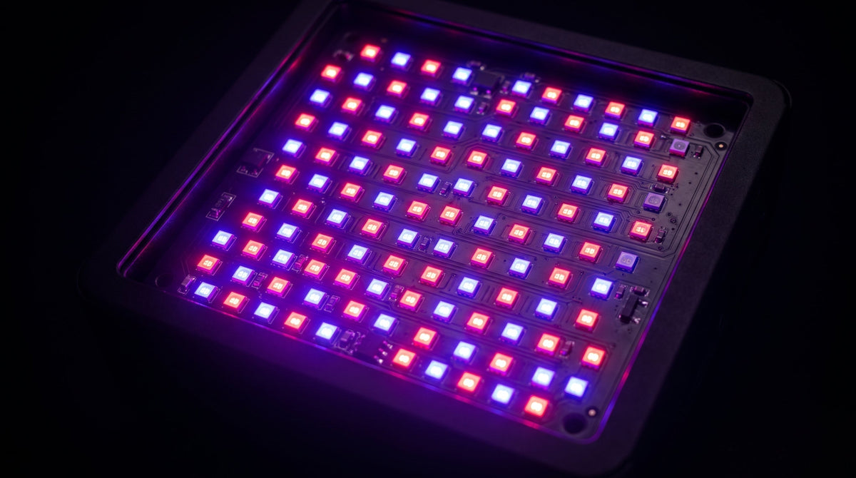 Panneau de LED horticoles allume