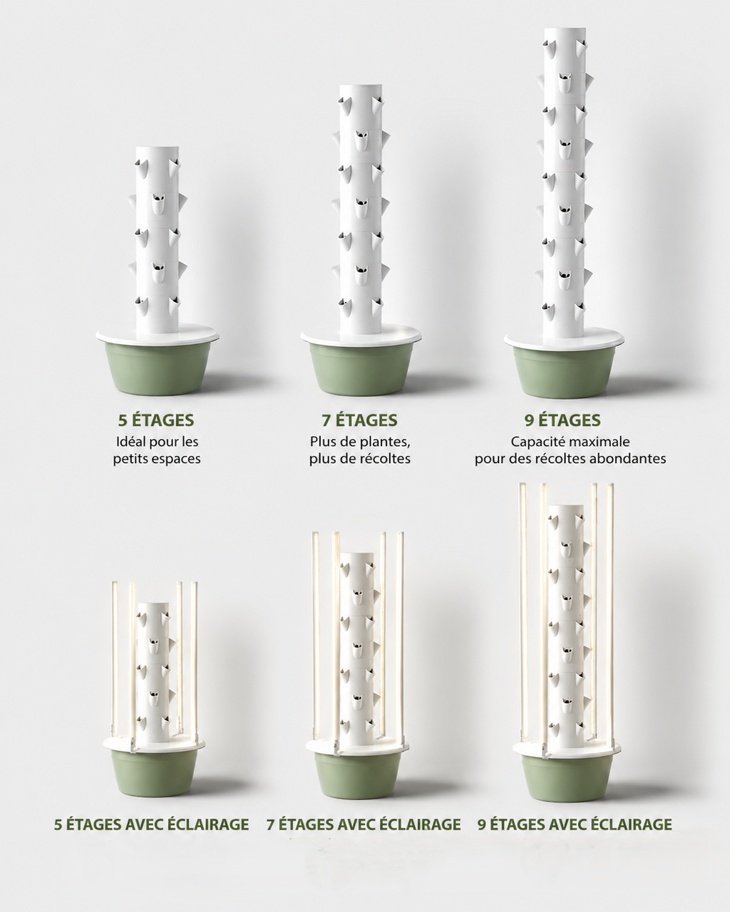 Jardin d'intérieur hydroponique - Potager Vertical jusqu'à 36 plants | Botaverra