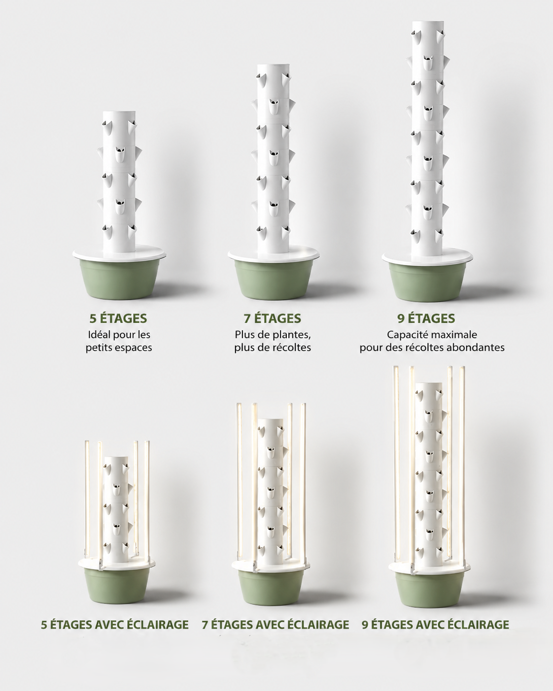 Jardin d'intérieur hydroponique - Potager Vertical jusqu'à 36 plants | Botaverra